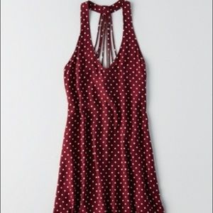 American Eagle Dot Shift Dress